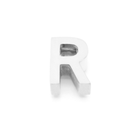 Zilveren Ketting Letter R