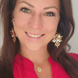 Clip oorbellen strass glam