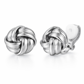 Clip oorbellen knot small