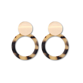 Clip oorbellen rond