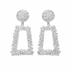 Statement clipoorbellen met structuur