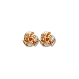 Clip oorbellen knot