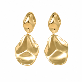 Statement oorbellen organisch – chic & opvallend