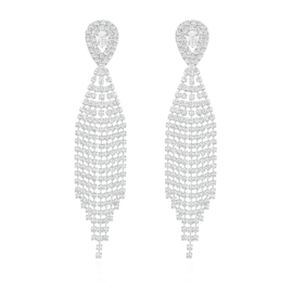 Elegante Strass Oorbellen – Chic Statement