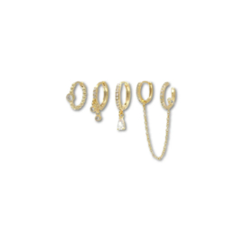 Earparty royal met earcuff