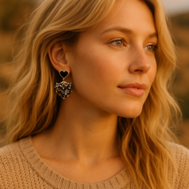 Clip Oorbellen Hartvormig