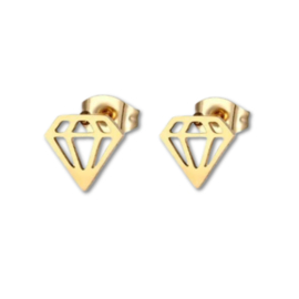 Oorknopjes diamant vorn