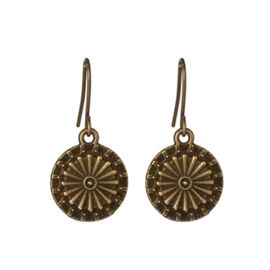 Oorbellen Boho Rounds Bronze