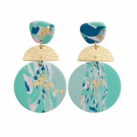 Statement Oorbellen Marble