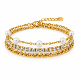 Armbanden set Golden Glow