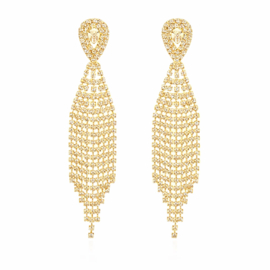 Elegante Strass Oorbellen – Chic Statement