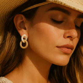 Boho Party Rounds Beige