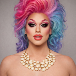 Statement Ketting Bohemian Wit