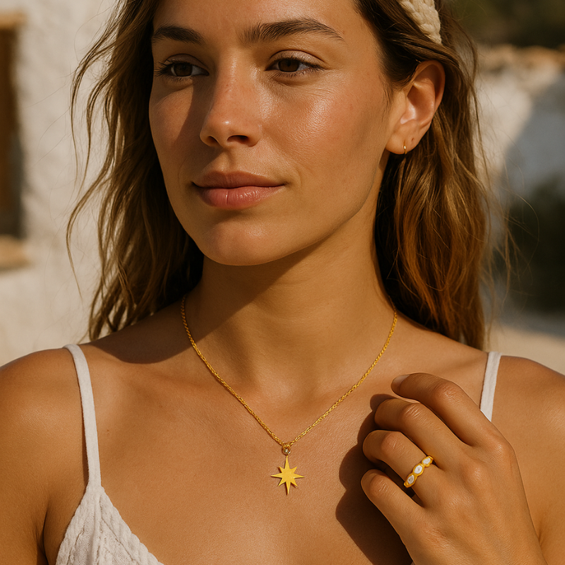 Ketting met bedel Star
