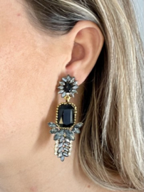 Statement Earrings Black Summer