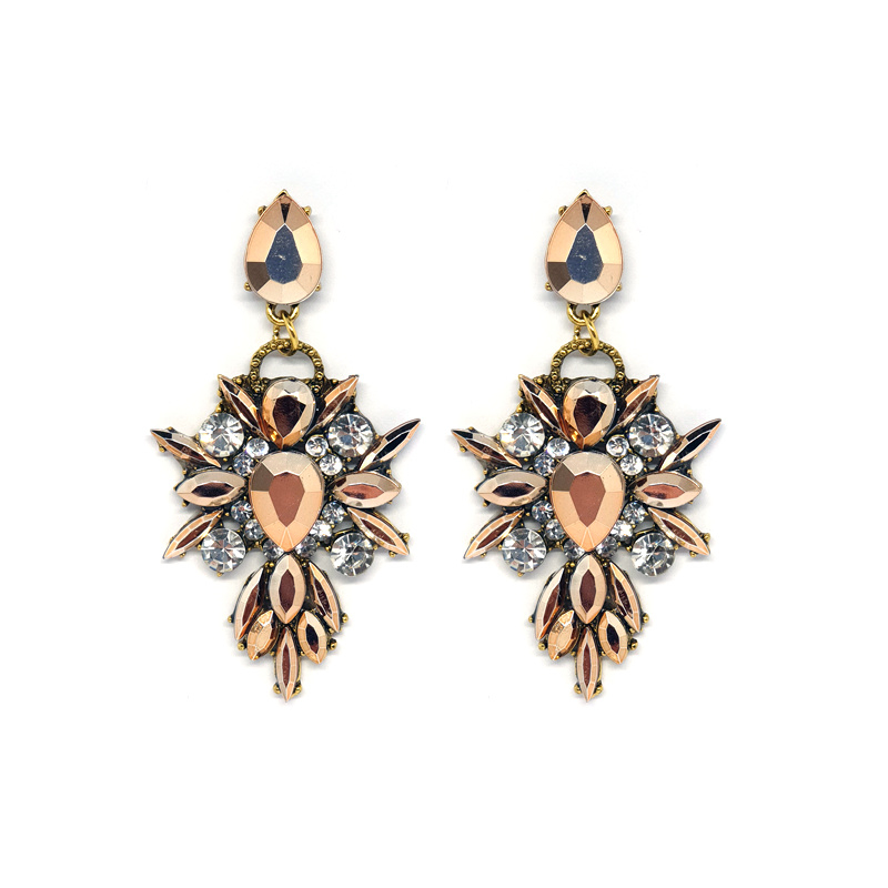 Statement Earrings Strass Glam