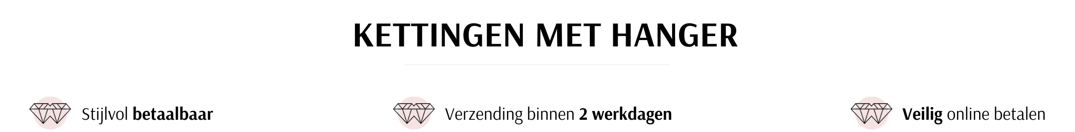 Ketting met hanger