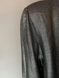 Vintage 90s silver Glitter Blazer