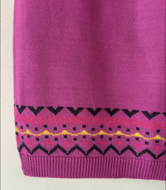 Vintage 90s wool roze set