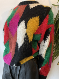 Vintage 1980s color knitwear