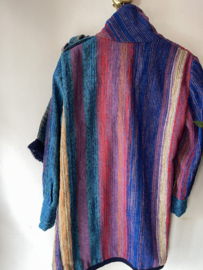 Vintage Rainbow Vest met sjaal