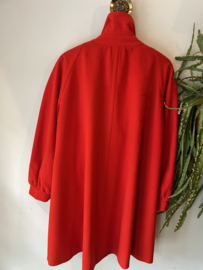 Vintage 1980s Red wool ESCADA coat