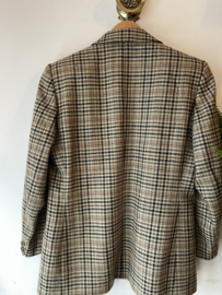Vintage oversized Fall Tartan blazer