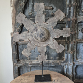 Houten spinnenwiel 3