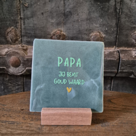 Tegeltje papa