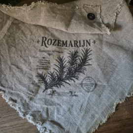 Shabby doek Rozemarijn (incl. zeiloog)