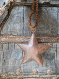 Metalen / roest ster 20cm