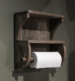 Keukenrolhouder truckwood (hangend)