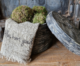 Shabby doek Alles komt goed