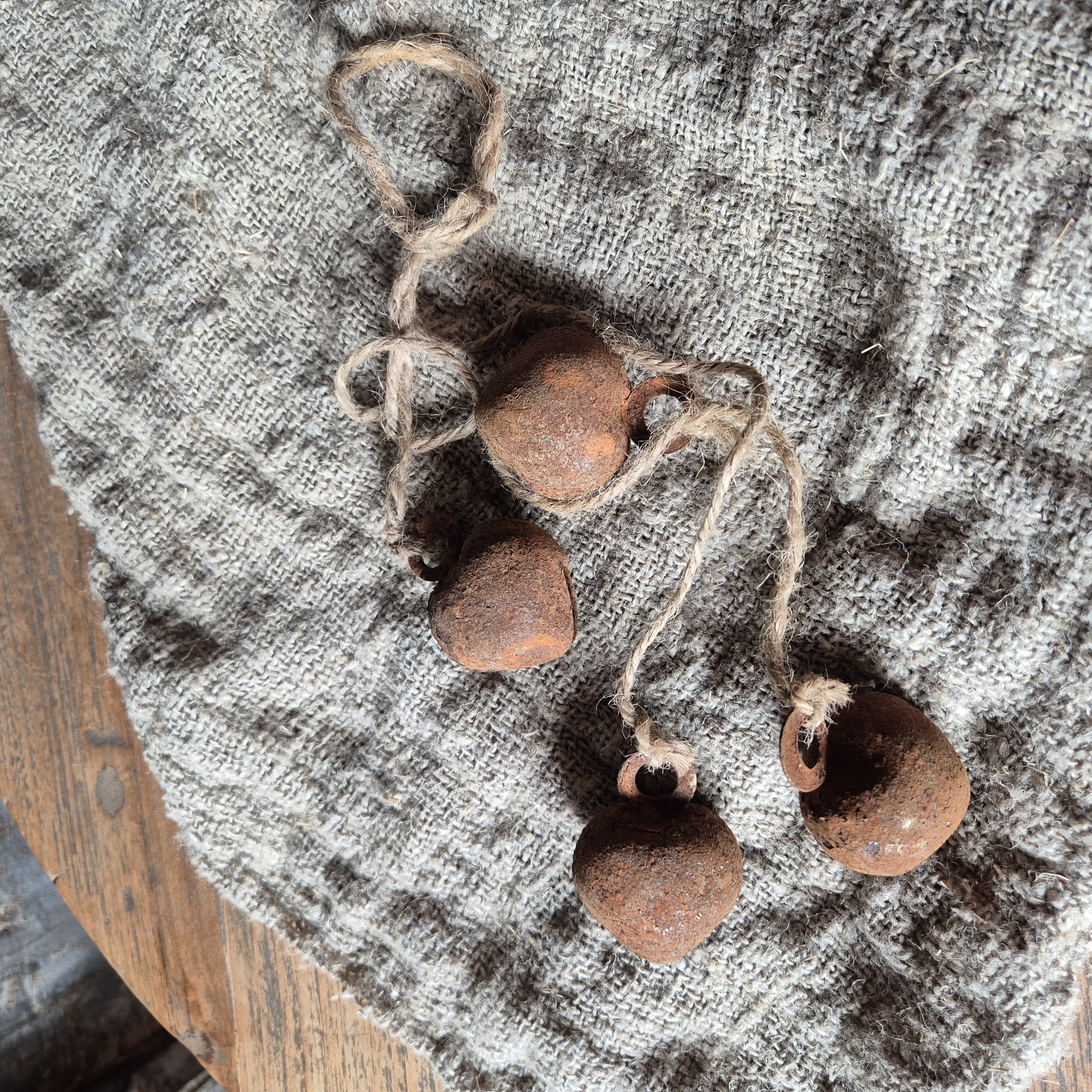 Hartjes ketting roest