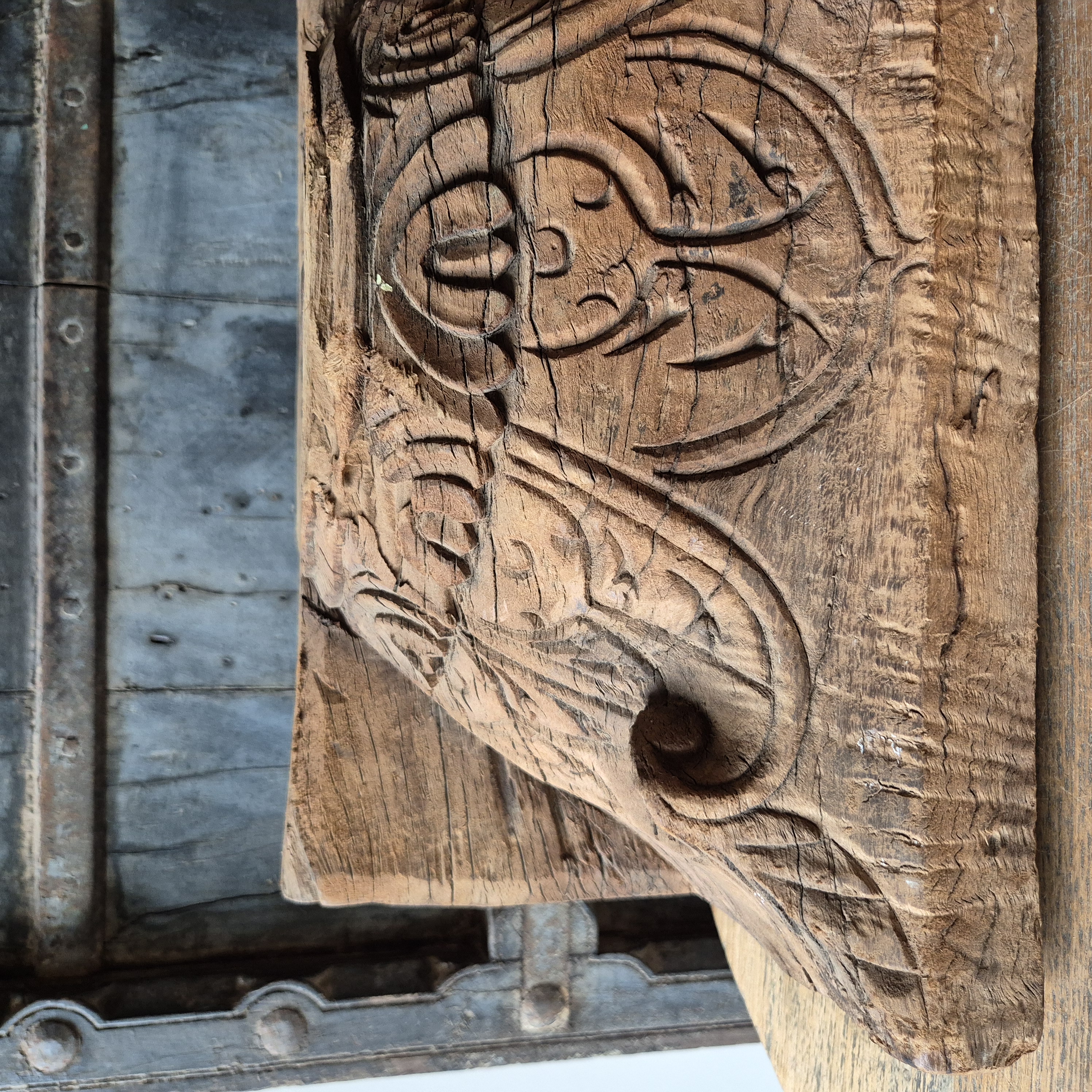 Houten poer XXL
