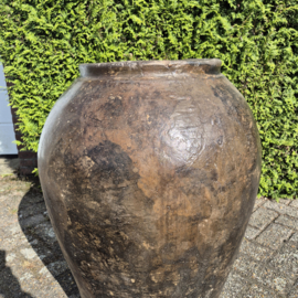 Claypot India bruin / kleipot XL