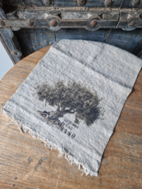 Shabby doek Olijfboom (gekleurd)
