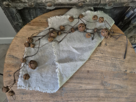 Belletjes ketting roest (groot)