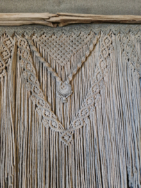 Kalkdoek macrame 1