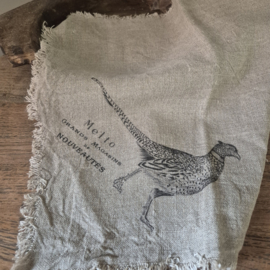 Shabby doek Fazant