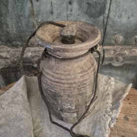 Nepalese kruik met deksel S 6