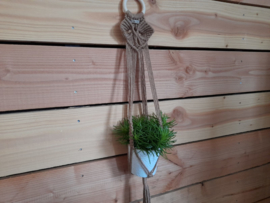 Macrame plantenhanger Mies