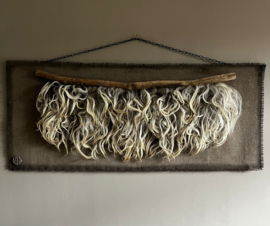 Kalkdoek met woltoef 6 (groot)