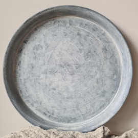 Zinken dienblad 40cm