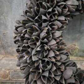 Bakuli krans zwart 30cm