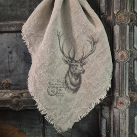 Shabby doek Hert