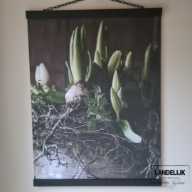 Wanddoek Groendecoratie