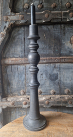 Houten kandelaar black 3