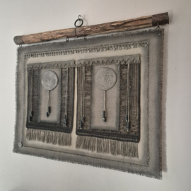 Kelim kalkdoek XL aan robuuste stok 2