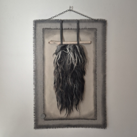 Kalkdoek met woltoef
